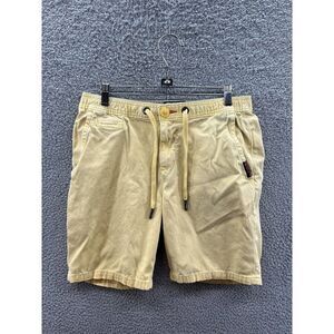 Super Dry Sun Scorcher Yellow Chino Shorts Men’s Size 30 W